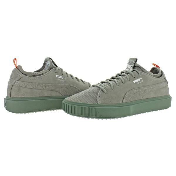 Shop Puma Mens Breaker Mesh Fof Casual Shoes Suede Low Top