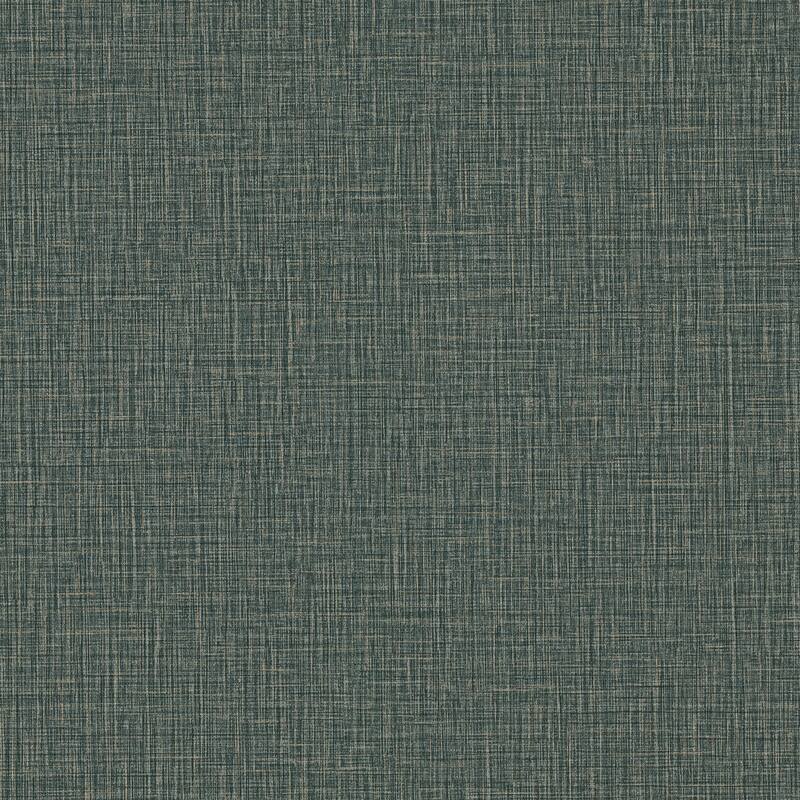 Advantage Eagen Sapphire Linen Weave Wallpaper