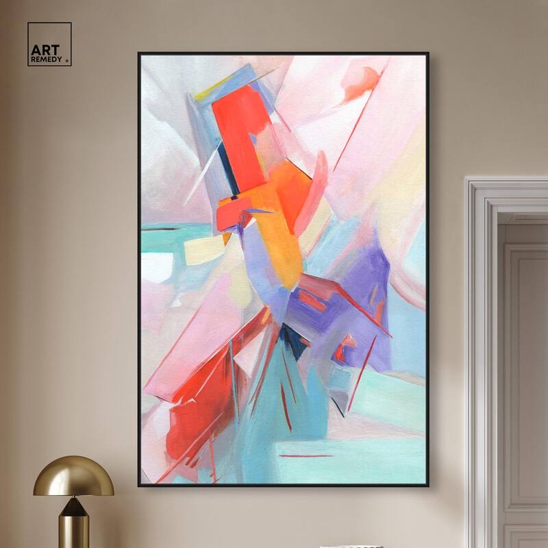 Give Joy I Canvas by Art Remedy