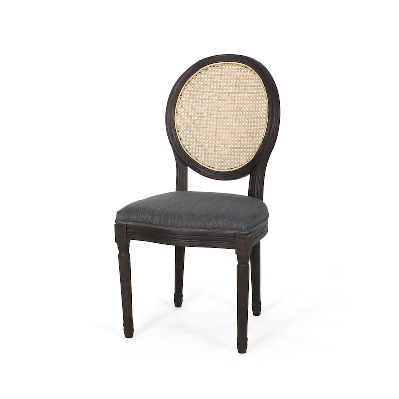 Govan Wooden Dining Chairs with Cushions (Set of 2) by Christopher Knight Home