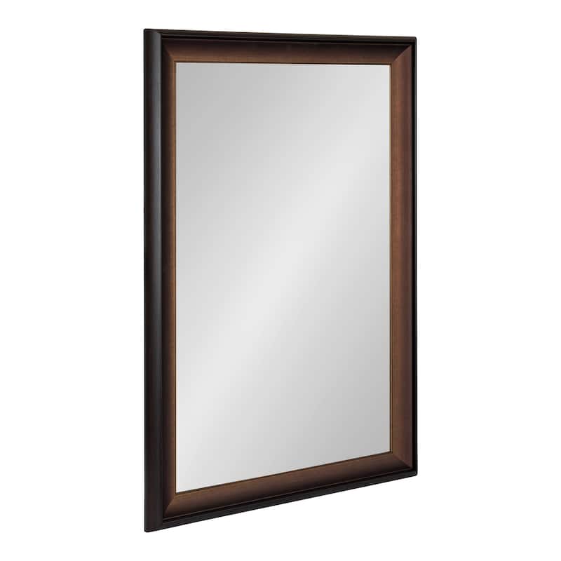 Kate and Laurel Gotley Rectangle Wall Mirror - 24x36 - Bronze