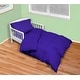 preview thumbnail 10 of 11, St. James Home 4 Piece Cotton Toddler Comforter Set Blue