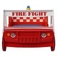 preview thumbnail 11 of 9, Wood Little Heroes Fire Truck Bed,Twin Size
