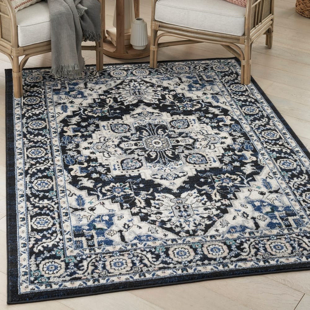 Nourison Passion Persian Garden Medallion Area Rug