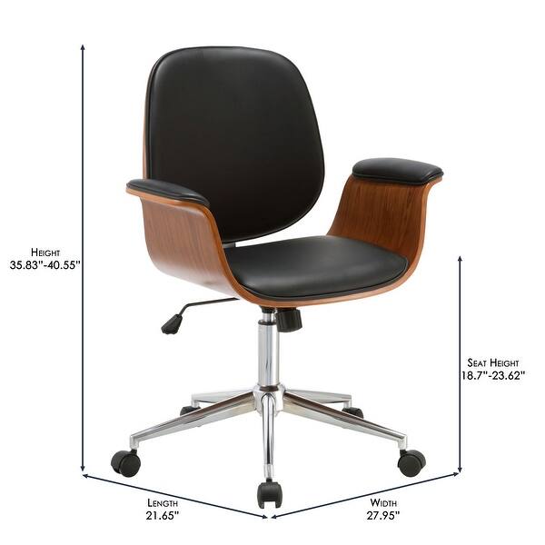 dimension image slide 1 of 2, Carson Carrington Vejle Office Chair
