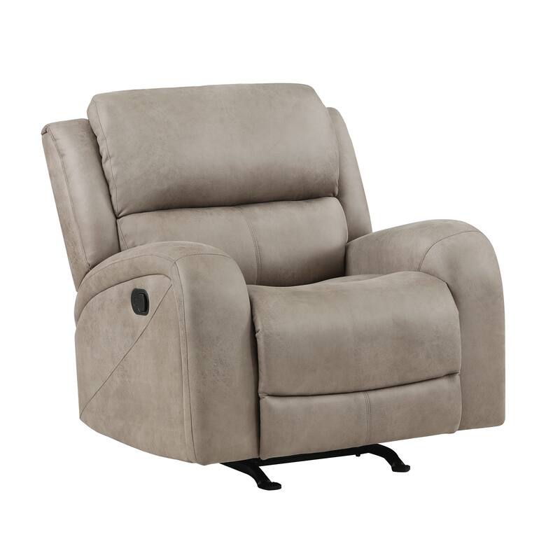 Fremont & Park Mabel Polished Microfiber 3-Piece Manual Reclining Sofa Set
