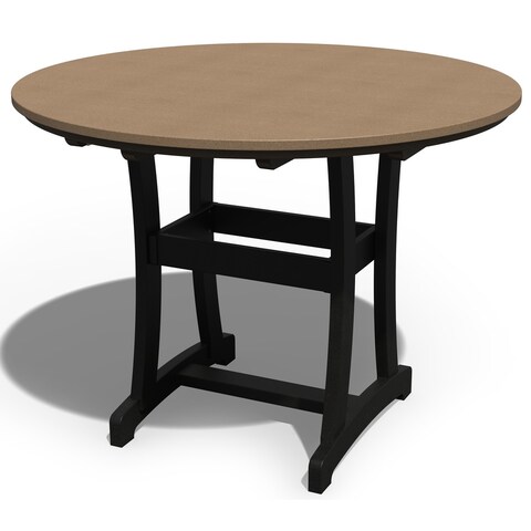 Poly Lumber 54" Round Legacy Bar Table