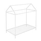 preview thumbnail 8 of 7, 78x40" Metal Platform Bed Frame for Kids, Twin Size Kids Playhouse Bed, Twin Bed Frame, Adjustable Height, No Box Spring Needed