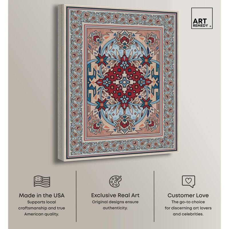 Ornamental bloom Canvas by Art Remedy