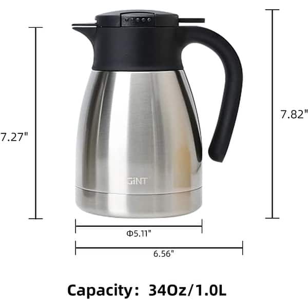 Insulated Stainless Steel Coffee Carafes for Keeping Hot Bed Bath