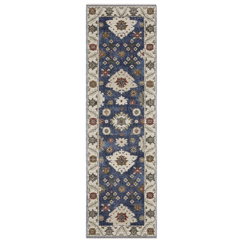 HomeRootsFloral Traditional Runner Area Rug