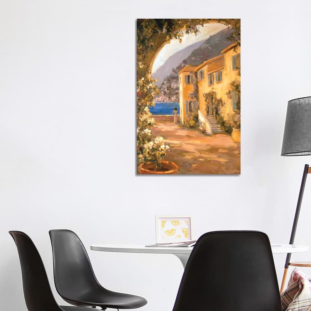 iCanvas "Italian Villa I" by Allayn Stevens Canvas Print