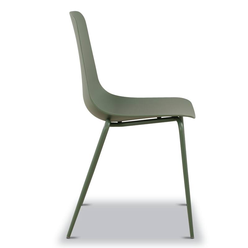 Poly & Bark Isla Stackable Dining Chair (Set of 4)