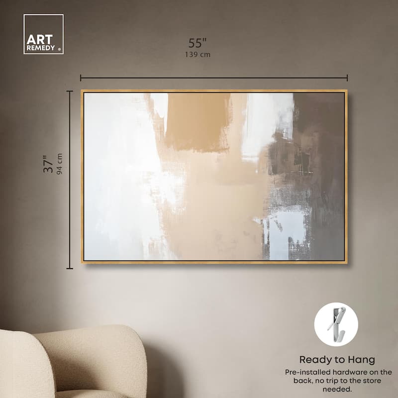 Solace in Softness II Canvas by Art Remedy