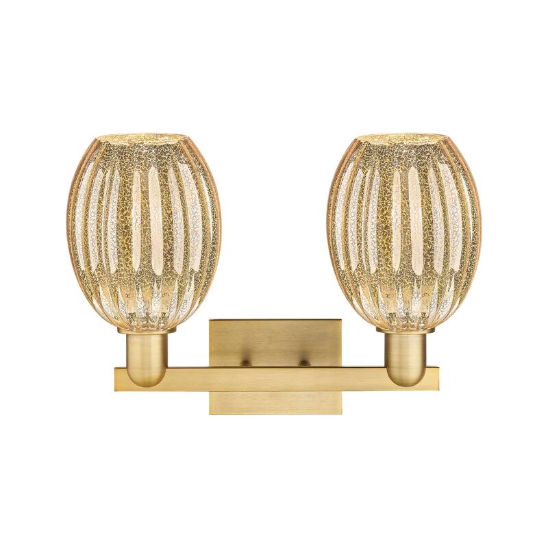 Innovations Lighting Downtown Urban - Preston - 2 Light 16" Bell Shade Bath Vanity Light