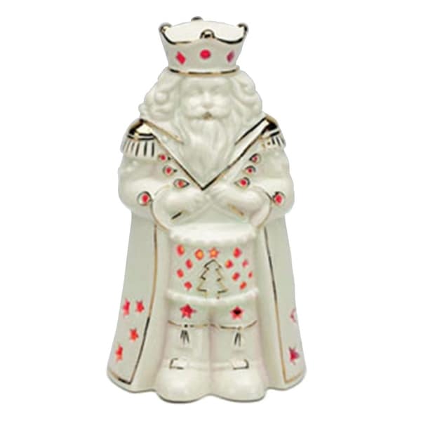 Mr. Christmas Illuminated Porcelain Nutcracker Figurine Free Shipping