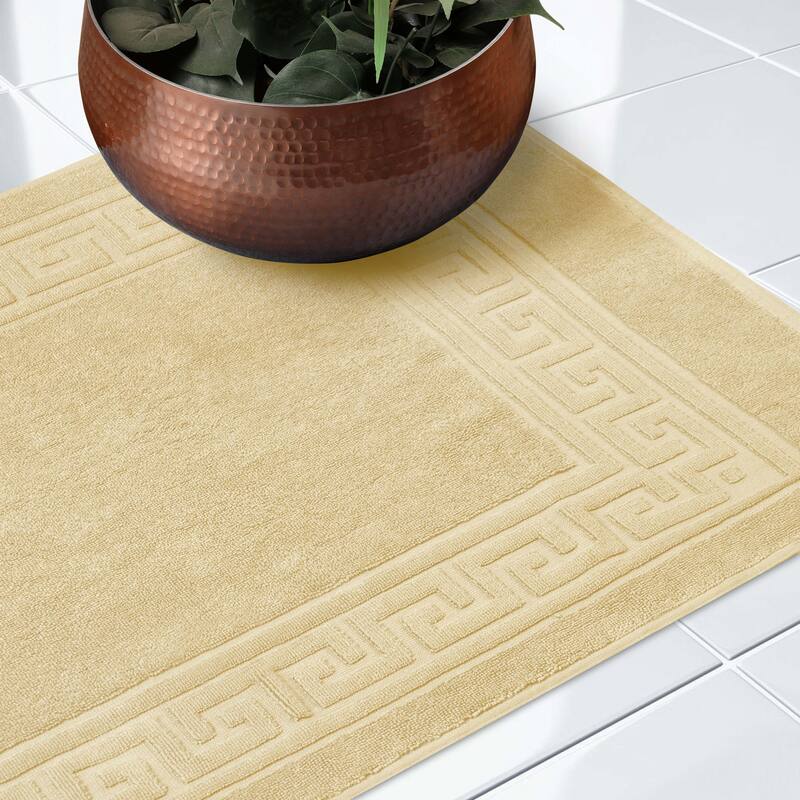 Superior Plush & Absorbent 900 GSM Cotton Bath Mat - (Set of 2)