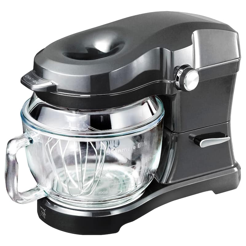 Kenmore Elite Ovation 5 qt Stand Mixer with Pour-In Top, 500W - Grey