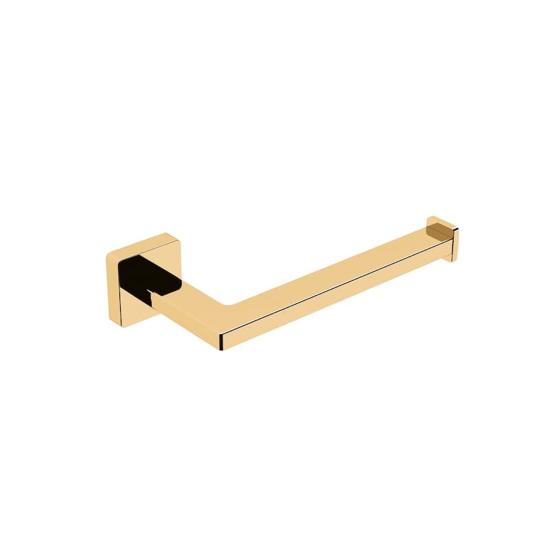 WS Bath Collections Dado Wall Mounted Toilet Paper Holder - Polished Gold