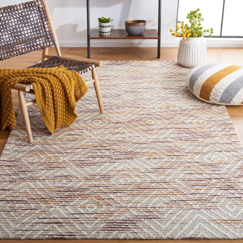 SAFAVIEH Handmade Marbella Brita Wool & Jute Rug