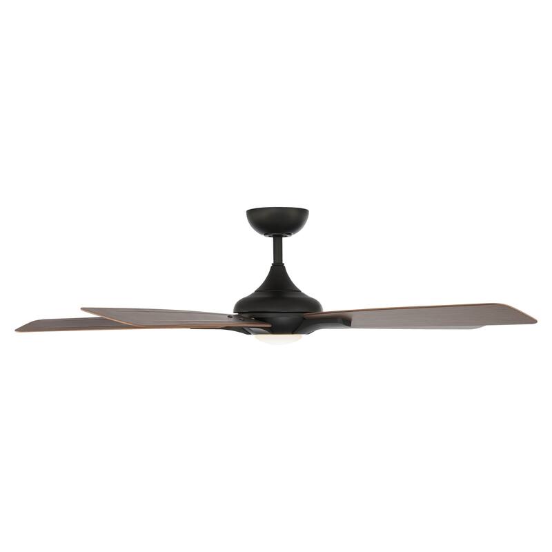 Mykonos Indoor and Outdoor 5-Blade Smart Ceiling Fan 60in with 3000K LED Light Kit and Remote Control