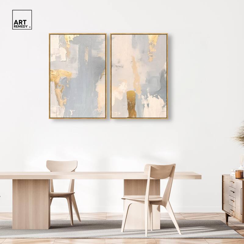 Gilded Driftwood II Canvas Set of 2 by Art Remedy