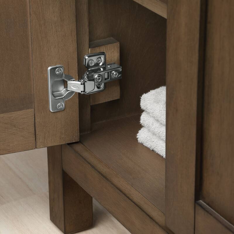 OVE Decors Tahoe 72 in. Almond Latte Vanity with 2 Mirrors included