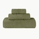 preview thumbnail 58 of 61, Superior Napa Zero Twist Cotton Waffle 3 Piece Bathroom Towel Set