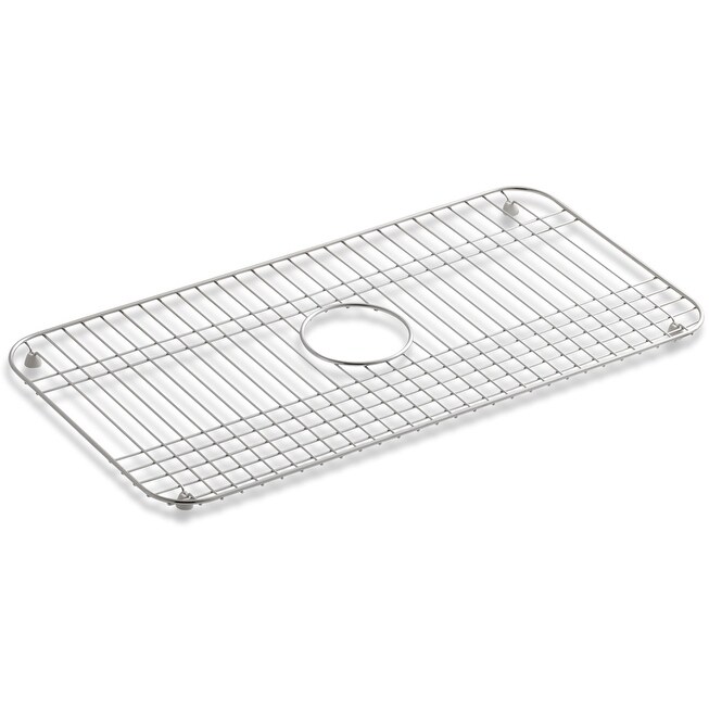 Kohler Bakersfield Basin Rack for Single Bowl Sink - Stainless Steel