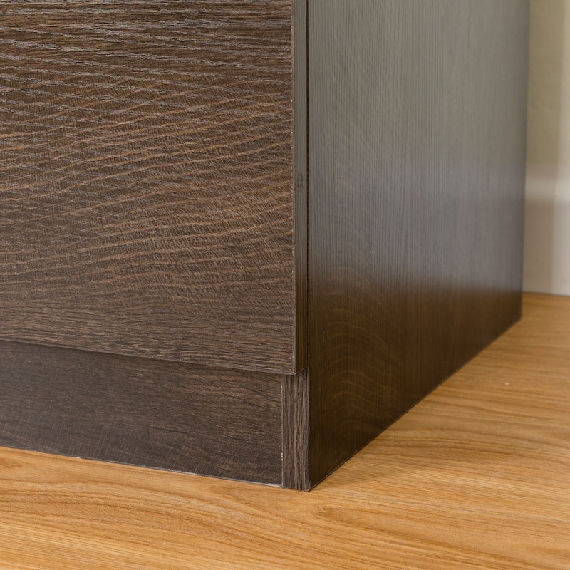 45"W Retro Dresser Cabinet with 6 Drawers