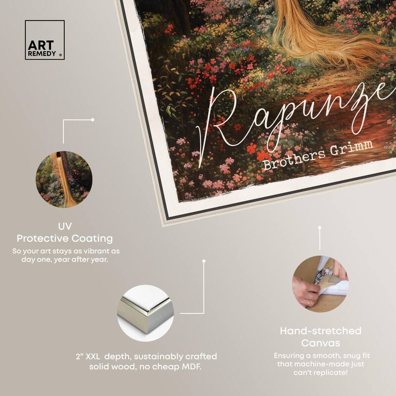 Rapunzel Classic Canvas by Art Remedy