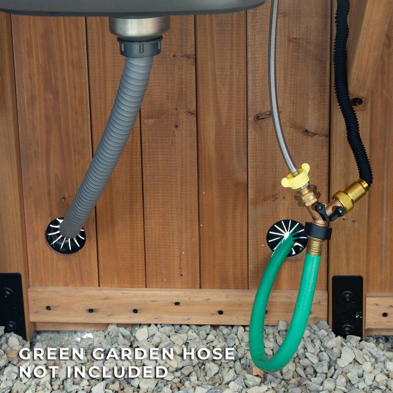 Backyard Discovery Savannah Chalet-Style 14.5' x 12' Cedar Greenhouse