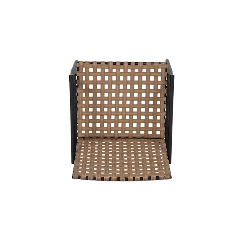 Christopher Knight Home- Lara PE Ratten Outdoor Chat Set
