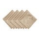 preview thumbnail 5 of 22, Caiden Elegance Damask Napkin (Set of 4) - 17"x17" Taupe