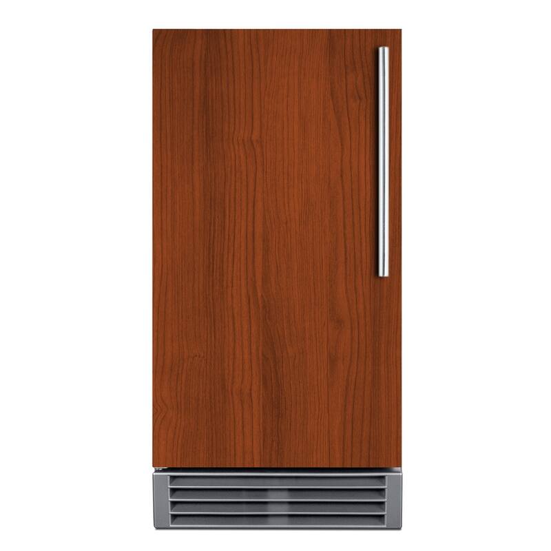 Summit 15 Inch Wide 25 Lbs. Built-In Commercial Ice Maker with 50 Lbs. - Panel Ready