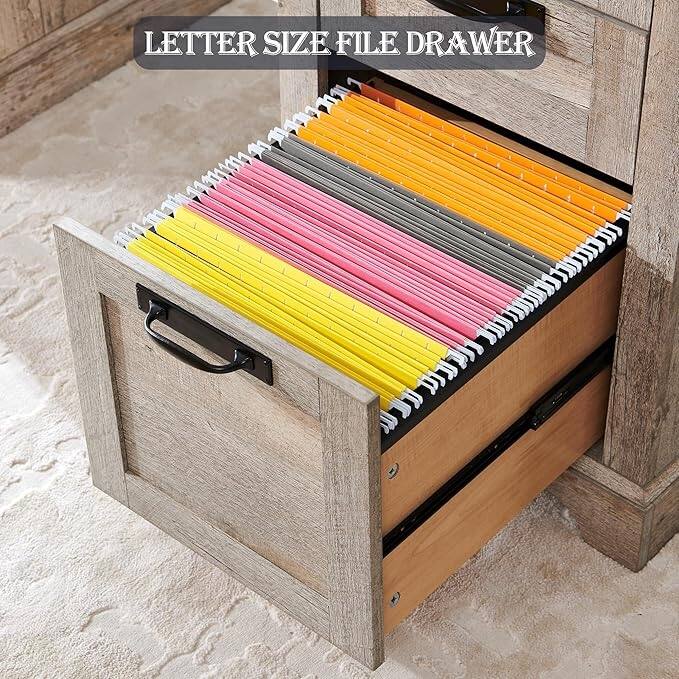 60" Farmhouse Executive Desk, Wood Home Office Desk, Computer Desk