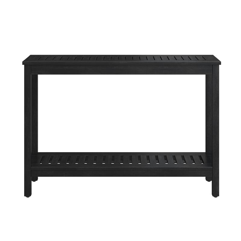 DTY Outdoor Living Longs Peak Eucalyptus Console Table - Espresso