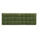 preview thumbnail 4 of 9, Poly & Bark Luca Fabric Bench - Tufted Seat with Solid Wood Legs