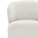 preview thumbnail 50 of 51, Spruce & Spring Kyle Morden Fabric Dining Room Chair with Casters Wrap-round Back