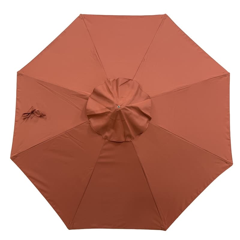 Tropishade 7.5' Market Umbrella with Rust Acrylic