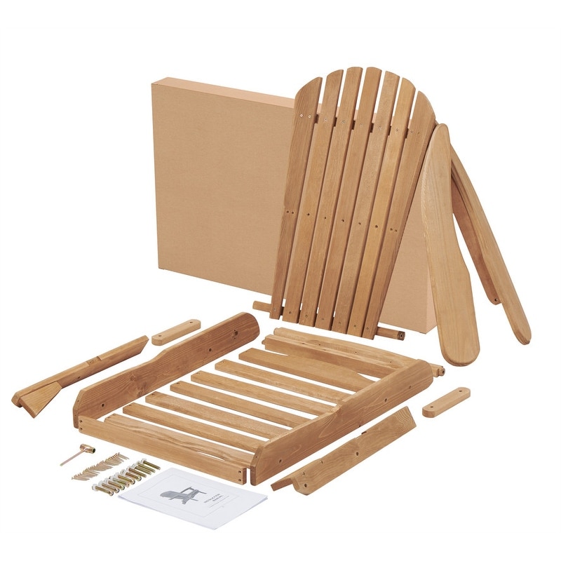 Foldable wooden easy store chair