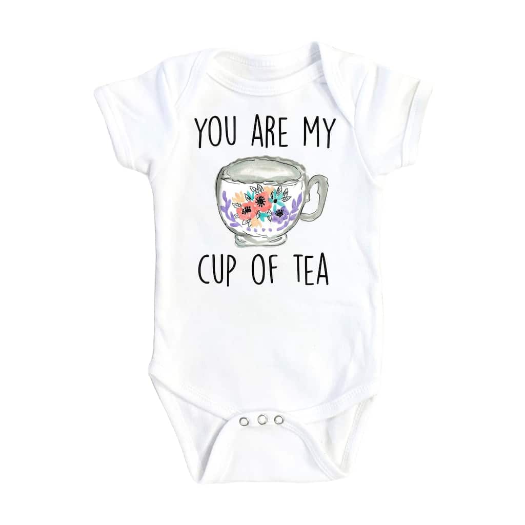 Tea Cup - Baby Boy Girl Clothes Infant Bodysuit Funny Cute Newborn