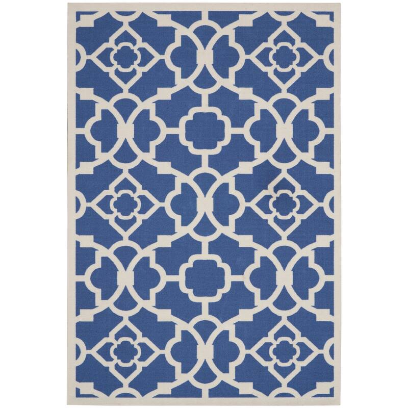 Porch & Den Eckford Modern Moroccan Lattice Indoor Outdoor Area Rug