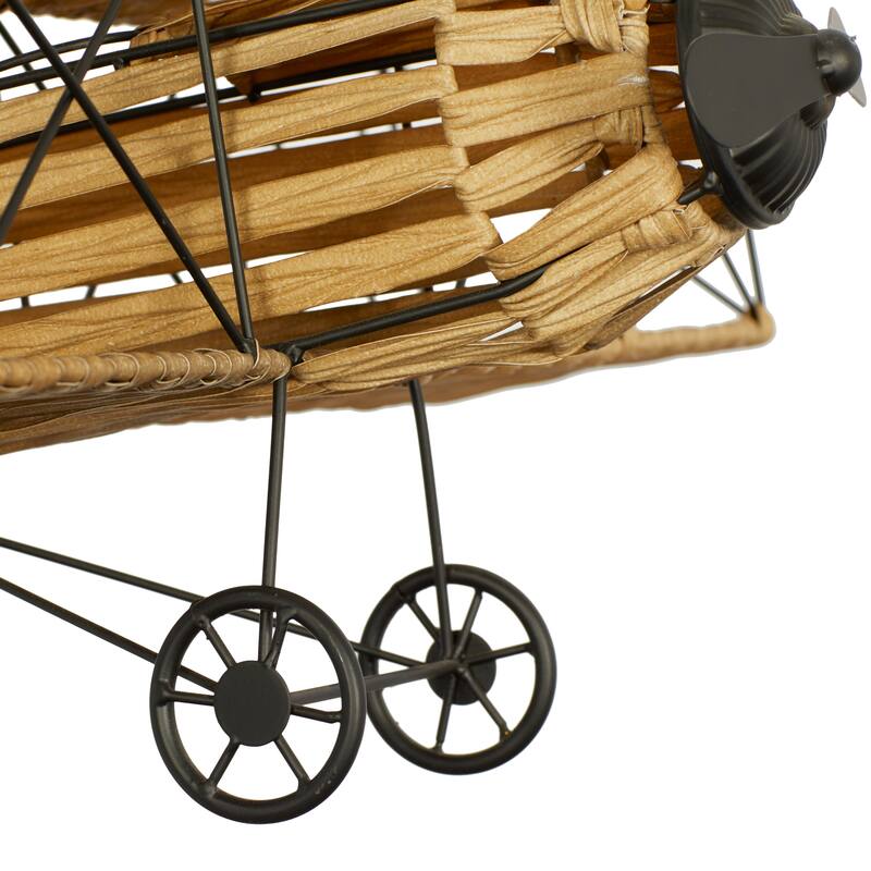 Tan Iron Rustic Sculpture Transportation 10 x 31 x 28 - 31 x 28 x 10