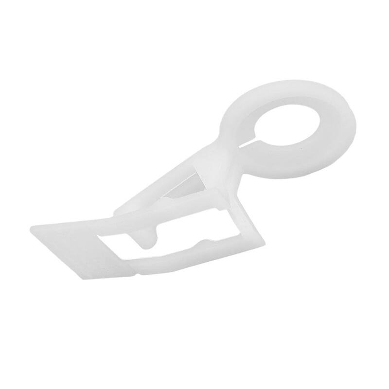 Novelty Lights C7 Tuff Flex Clips, 100 Pack - White