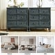 preview thumbnail 10 of 22, Pallantium Farmhouse 30"Tall Distressed 3-Drawer Nightstand With Solid Wood Legs and Adjustable Feet Set Of 2 by HULALA HOME
