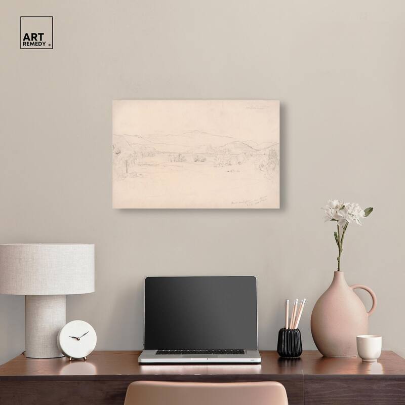 Study for View Mt. Washington Canvas by Art Remedy, Gallery Wrapped