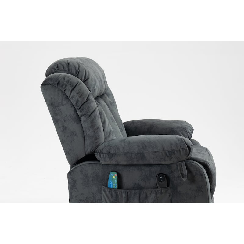 Power Lift Recliner Chair with Massage & Heating, Ergonomic Lounge Sofa Chair, Electric Massage Chair with USB Port