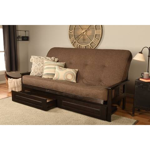 Somette Queen-size Cotton and Foam Mattress with Linen Cover