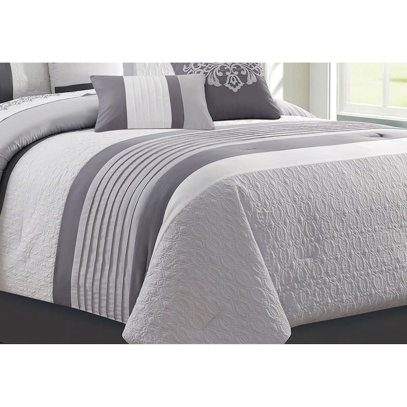 Comforter Set 7 Piece Wov Queen Kane